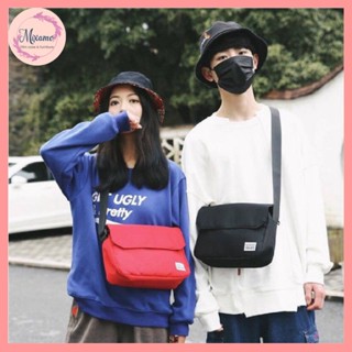 --MXM--กระเป๋าสะพายแฟชั่นชาย มีหลายช่องใส่ของ แนววินเทจ พร้อมส่งจากไทย #BAG09