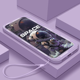 เคสโทรศัพท์มือถือแบบนิ่ม Tpu ลายนักบินอวกาศ NASA สําหรับ Samsung Galaxy A03 A04 A31 A51 A10S A22 A14 A34 A54