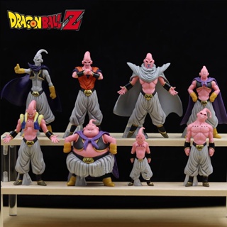 โมเดลฟิกเกอร์ PVC อนิเมะ Dragon Ball Z Majin Buu ขนาด 7-10 ซม. สําหรับตกแต่งบ้าน