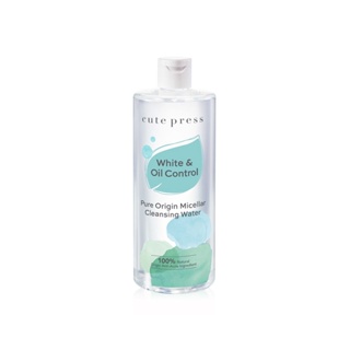 Cute Press Pure Origin Micellar Cleansing Water 500ml #75360 : cutepress คิวท์เพรส เคล็นซิ่ง เช็ดเครื่องสำอาง svl