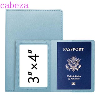 Cabeza ปกหนังสือเดินทาง ผู้ชาย ผู้หญิง หนัง PU บัตรเครดิต นามบัตร ที่อยู่ ID เอกสารพาสปอร์ต ซองใส่บัตร