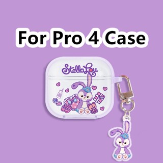 【ส่วนลด】เคสหูฟัง แบบนิ่ม แบบใส ลายการ์ตูน สําหรับ Pro 4 Pro 4