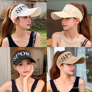 Sport หมวกกันแดดผู้หญิง หมวกปากเป็ด ม่านบังแดดกลางแจ้ง P03200