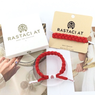 RASTAClAT หัวเข็มขัดสีแดงสีขาวสร้อยข้อมือ Unisex พร้อมกล่องของขวัญพรีเมี่ยมออกแบบพิเศษชายหาดฤดูร้อนจับคู่ร้อนข้อเสนอพิเศษของขวัญคริสต์มาสของขวัญวันเกิด