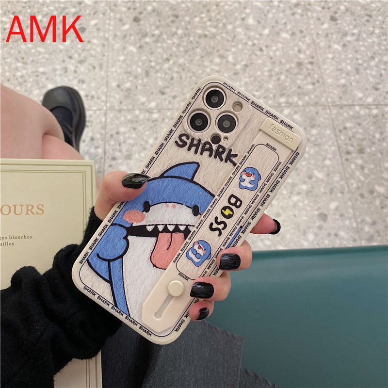 AMKปลอกรัดข้อมือOPPO Reno 14 14F 13 13F 12 12F 11 11F 10 8 Pro Plus A15 A15S A16 A16K A17 A96 A76 A54 A55 A57 A72 4g 5G Clear Sharkกันกระแทกเคสโทรศัพท์OPPO - รูปที่ 5