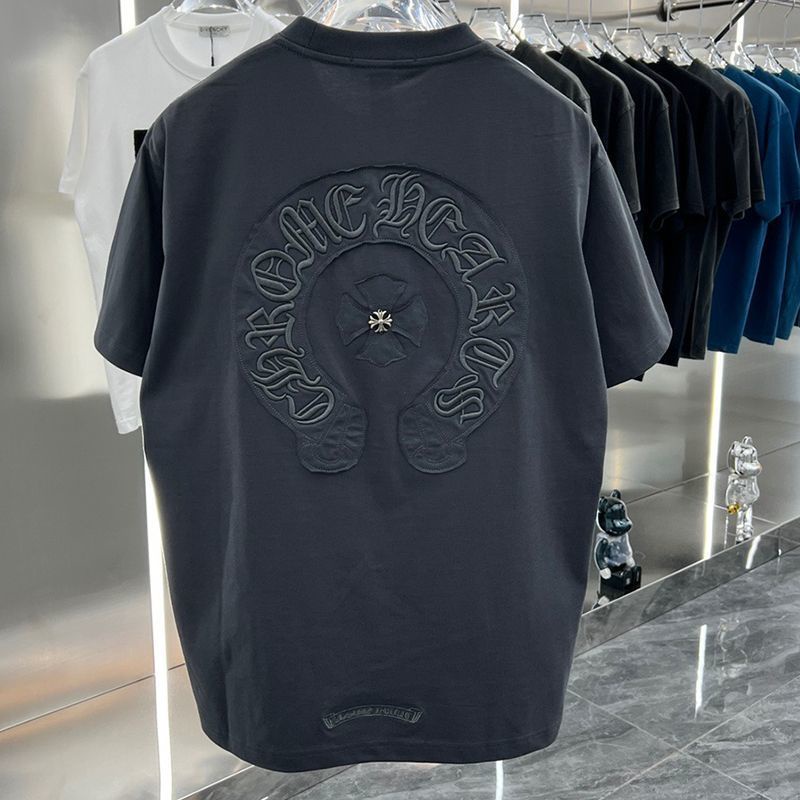 พร้อมส่ง! เสื้อยืดคอกลม แขนสั้น ปักลาย ใส่สบาย สําหรับผู้ชาย และผู้หญิง