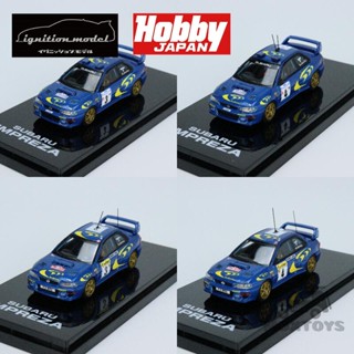 โมเดลรถยนต์ SUBARU IMPREZA WRC 1997 ขนาด 1:64 สไตล์ญี่ปุ่น