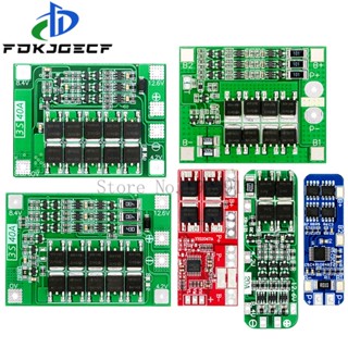 บอร์ดชาร์จแบตเตอรี่ลิเธียม 3S 6A 8A 10A 20A 25A 30A 40A 60A Li-ion 18650 PCB BMS สําหรับโมดูลเจาะมอเตอร์ Lipo Cell