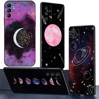 เคสโทรศัพท์ซิลิโคน TPU แบบนิ่ม ลาย BS47 Star Moon สําหรับ Samsung Galaxy S23+ A23 5G A14 A24 4G F13 F14 M13 5G M14 M54