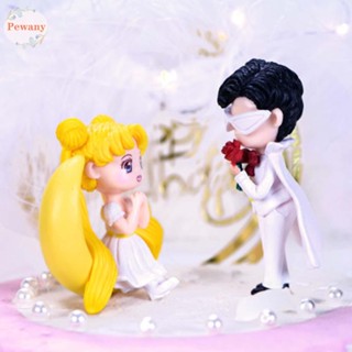 Pewany โมเดลรูปการ์ตูน Sailor Moon Diy ของเล่นสําหรับเด็ก