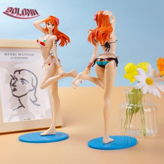 Boloni1 ฟิกเกอร์นามิ Monkey D Luffy PVC โมเดลของเล่น ของสะสม โมเดลฟิกเกอร์ ชุดว่ายน้ํา Nami