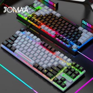 Jomaa คีย์บอร์ดเกมมิ่ง แบบมีสาย สําหรับแล็ปท็อป เดสก์ท็อป พีซี Dropshipping