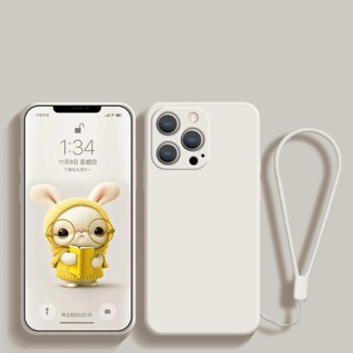 เคสซิลิโคนนิ่ม พร้อมสายคล้อง สําหรับ iphone 11 iphone 11 pro max 11pro Iphone11