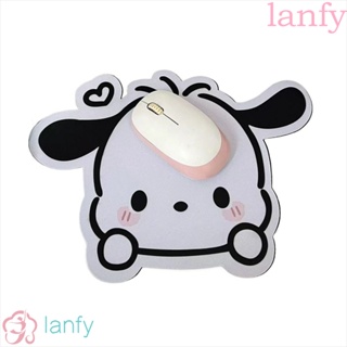 Lanfy แผ่นรองเมาส์ Pochacco กันลื่น หนา ลายแมว Melody Pochacco Kuromi