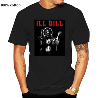 เสื้อยืด ผ้าฝ้าย ทรงหลวม พิมพ์ลาย Ill Bill American Rapper La Coka Nostra Vinnie Paz สําหรับผู้ชาย