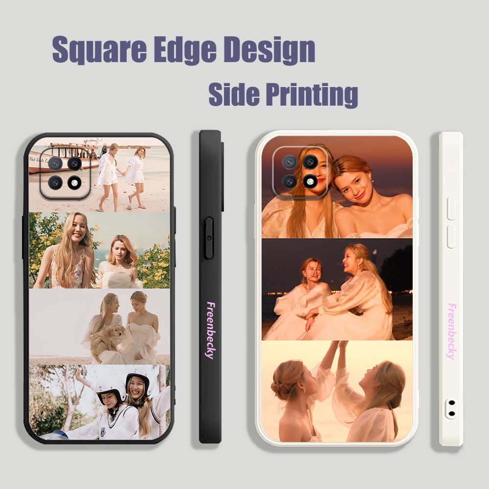 ปลอกสําหรับ OPPO A8 A31 A1K F9 Pro A52 A72 A92 A59 F1S A7X A71 Freen Sarocha และ Becky Beauty EDO15 