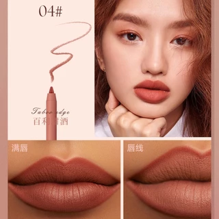 Inspired Muse Mist Velvet Lipliner กันน้ํา ติดทนนาน ลิปสติก ปากกา 8 สี กํามะหยี่ แมตต์ ดินสอเขียนขอบปาก คอนทัวร์ ลิป เครื่องสําอางสําหรับผู้หญิง
