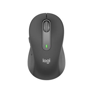 Logitech M650 สีดำ Signature Wireless Mouse เม้าส์ไร้สายเสียงคลิกเบา