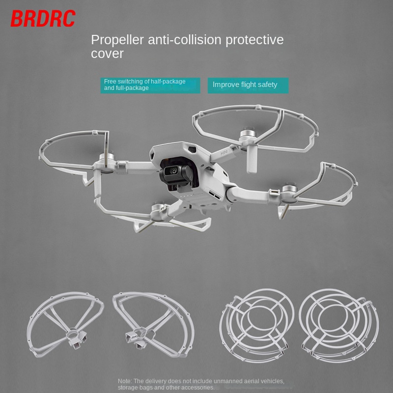 Brdrc เหมาะสําหรับ DJI MINI 2 ใบมีดฝาครอบป ้ องกัน MINI SE ใบพัดแหวนป ้ องกันการชนกันแหวน