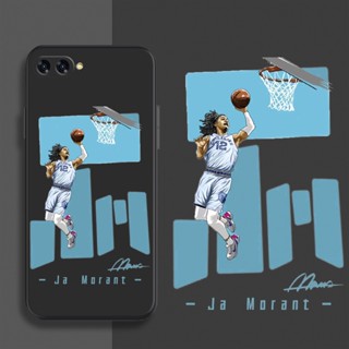 [Aimeidai] เคสโทรศัพท์มือถือ ซิลิโคน กันกระแทก พิมพ์ลาย NBA Star Series Ja Morant สําหรับ OPPO A9 A12 A15 A16 A39 A53 A72 A74 A94