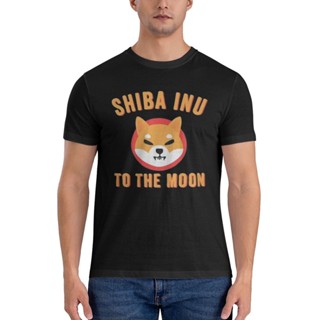 เสื้อยืด พิมพ์ลาย Shiba Inu Millionaire Token แฟชั่นสําหรับผู้ชาย