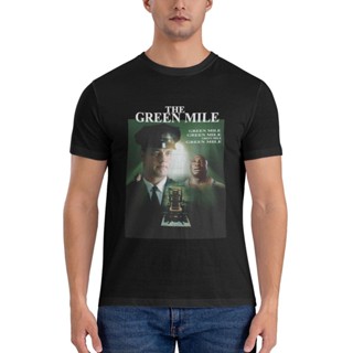 เสื้อยืด พิมพ์ลายโปสเตอร์ภาพยนตร์ Tom Hanks The Green Mile 1999 สําหรับผู้ชาย