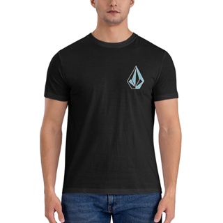 เสื้อยืดลําลอง แขนสั้น พิมพ์ลาย Volcom ขนาดใหญ่ ลดราคา เครื่องแต่งกาย สําหรับยิม