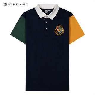 GIORDANO เสื้อโปโลผู้ชาย Mens Slim Fit Polo 01013299