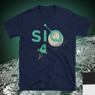 เสื้อยืด พิมพ์ลายเมฆ Siacoin To the Moon crypto