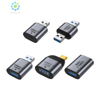 [Hidduck.th] อะแดปเตอร์ชาร์จ USB 3.1 เป็น USB 3.1 Type C USB3.1 Gen2 10Gbps