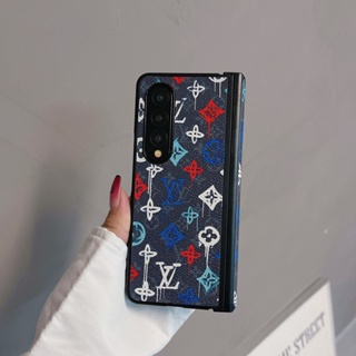 เคสมือถือ ลายกราฟฟิตี้ หรูหรา กันกระแทก สําหรับ Samsung Galaxy Z Fold 5 4 Z Fold 3 Z Fold5 5G