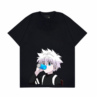 Gilan เสื้อยืด ลายการ์ตูนอนิเมะ HUNTER X HUNTER KILLUA ZOLDYCK Series-A 0038