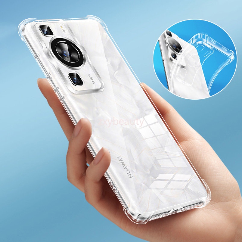 ปลอกสําหรับHUAWEI Nova Y72 4G P60 Pro 5G 2024 เคสโทรศัพท์Clear Anti-Fallปกป้องสําหรับNovaY72 Y 72 P60Art P60Pro P 60 ArtกรณีSlimกันกระแทก