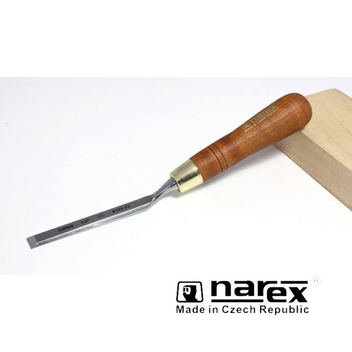 สิ่วปอกเปลือกคอข้อเหวี่ยง Narex WOOD LINE PLUS