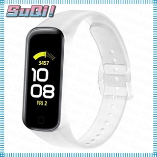 Suqi สายนาฬิกาข้อมือ แบบนิ่ม สําหรับ Samsung Galaxy Fit 2 SM-R220