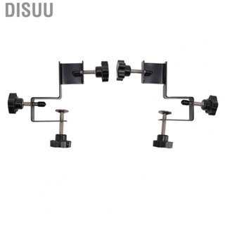 Disuu Cabinet Drawer Installation Clamps  Thin Contour Left Right Side Drawer Installation Clamp Black Steel  for Woodwork