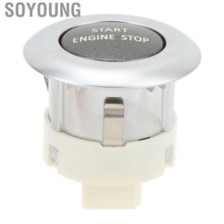 Soyoung Keyless Ignition Switch  OE Standard Push Button LR014015 Safe Car Engine Start Stop Switch  for Upgrade