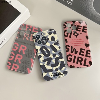 Realme 8 7 7i C17 6 6i 5 5i 5s 3 Pro เคสเรียวมี สำหรับ Case Cartoon English Alphabet เคส เคสโทรศัพท์ เคสมือถือ Full Cover Hard Phone Cases Casing