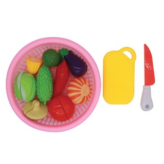 ชุดของเล่น ผักผลไม้ ของเล่น Fruit Vegetable Cutting Toy Set