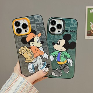 เคสโทรศัพท์มือถือ กันกระแทก ลายมิกกี้เมาส์ แฟชั่น สําหรับ iPhone 14Pro 13 12 11 Pro Max