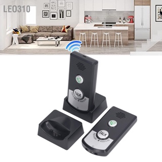 Leo310 Wireless Voice Intercom Home Smart 2 Way Talk Doorbell สำหรับผู้ดูแลผู้สูงอายุและผู้พิการ