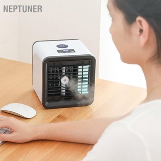 NEPTUNER พัดลมไอเย็น 3 เกียร์ USB Atomization Humidification Mini Air Conditioner