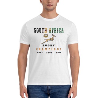 เสื้อยืด พิมพ์ลาย World Cup Rugby South Africa คุณภาพดี