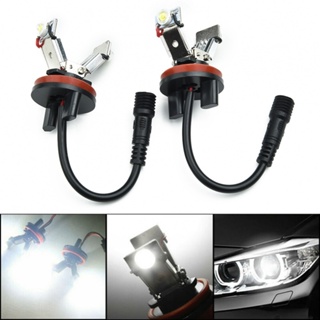 ⚡READYSTOCK⚡2 X For-BMW Angel Eyes Halo LED-Ring Marker Light Bulbs 6000K E60 E61 E71 E70