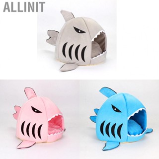 Allinit Shark  House Removable Washable Full Seasons Shaped Bed for Pets Kitten Dogs