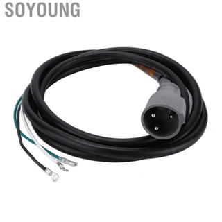 Soyoung 101828903 Safe Charging 129in 3Pin Reliable Durable 48V  Cord Plug For