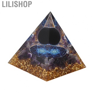 Lilishop Orgone Pyramid Spiritual Protection Protection Pyramid for Bedroom