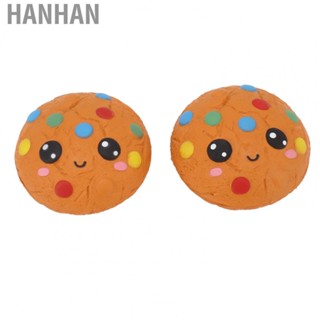 Hanhan Children Bread Toy  Soft Touch 2pcs PU Material Slow Rebound Decompression Toy  for Girls for Party