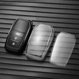 เคสรีโมตกุญแจรถยนต์ Tpu แบบนิ่ม สําหรับ Toyota RAV4 Crown Hilux Fortuner Camry Land Cruiser Prado Alphard Vellfire 30 AH30