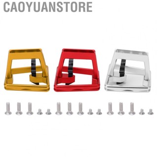 Caoyuanstore Folding Bike Front Carrier Mount  Strong Bearing  Folding Bike Front Carrier Adapter Aluminium Alloy  for Bicycle